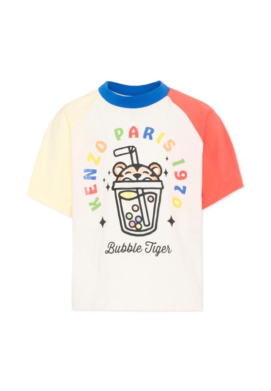 26SS [키즈] 겐조 티셔츠 K61852 117 MULTICOLOR