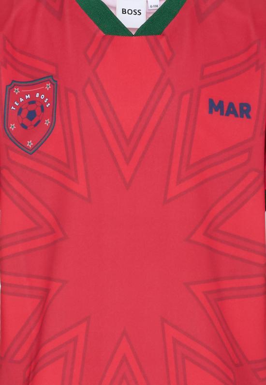 26SS [키즈] 보스 티셔츠 J53255 978 RED - BOSS