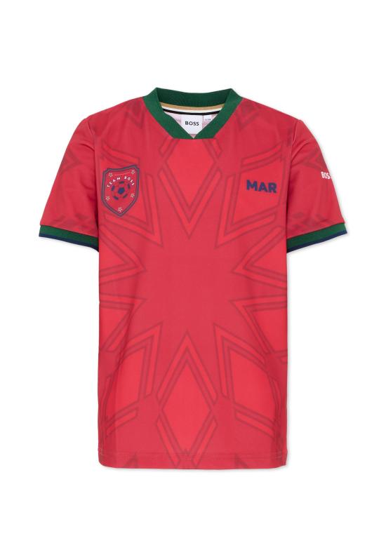 26SS [키즈] 보스 티셔츠 J53255 978 RED