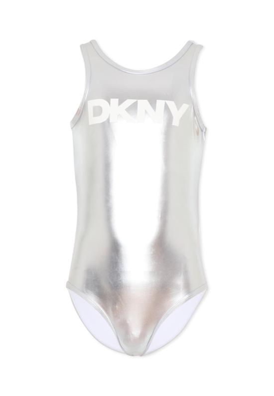 26SS [키즈] 디케이엔와이 원피스 수영복 D62565 016 SILVER