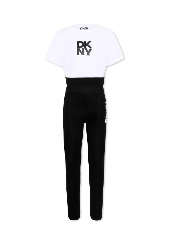 26SS [키즈] 디케이엔와이 트레이닝 웨어 D62569 N50 BLACK