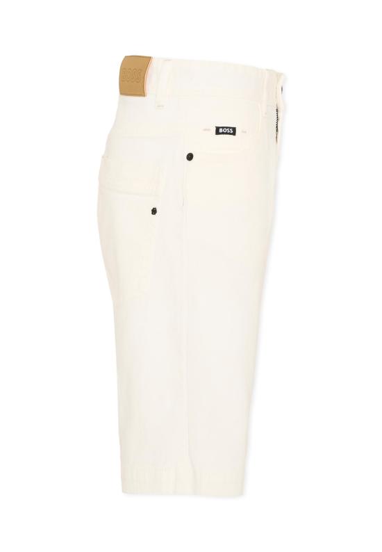 26SS [키즈] 보스 쇼츠/버뮤다 J53244 10P WHITE - BOSS