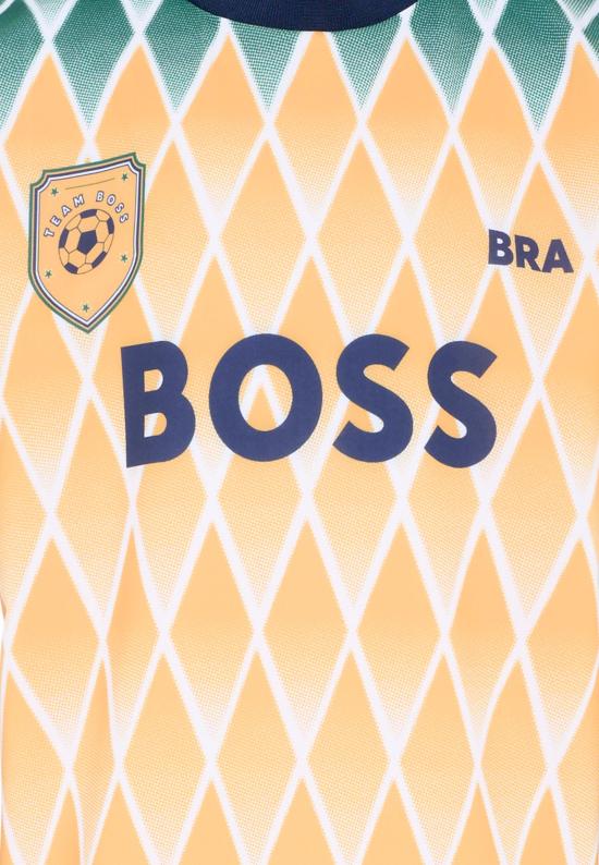 26SS [키즈] 보스 티셔츠 J53254 T56 YELLOW - BOSS