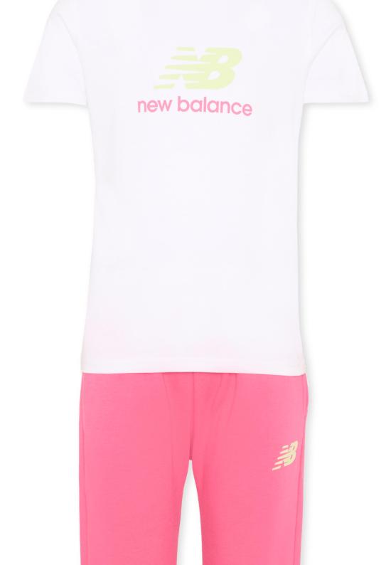 25FW [키즈] 뉴발란스 트레이닝 웨어 LAKG0249I BWE PINK - NEW BALANCE