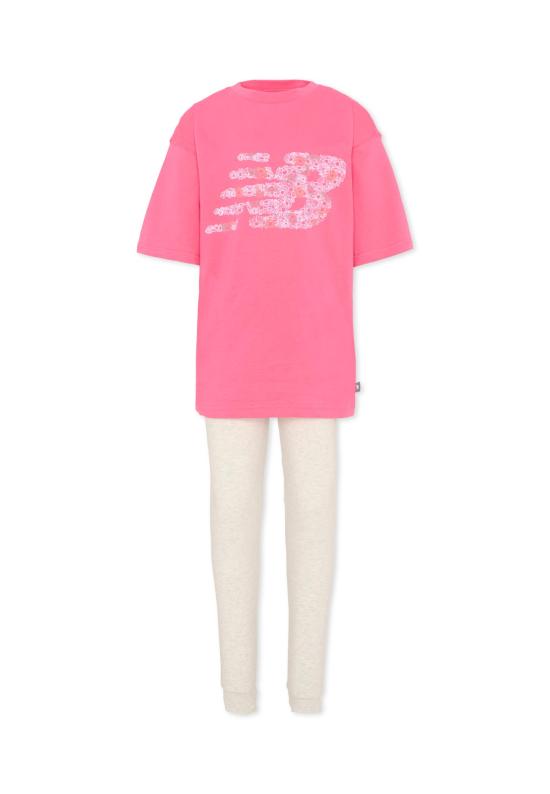 25FW [키즈] 뉴발란스 트레이닝 웨어 LAKG0243 DAB PINK