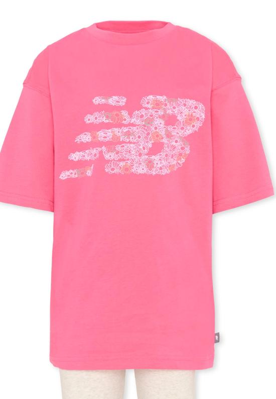 25FW [키즈] 뉴발란스 트레이닝 웨어 LAKG0243 DAB PINK - NEW BALANCE