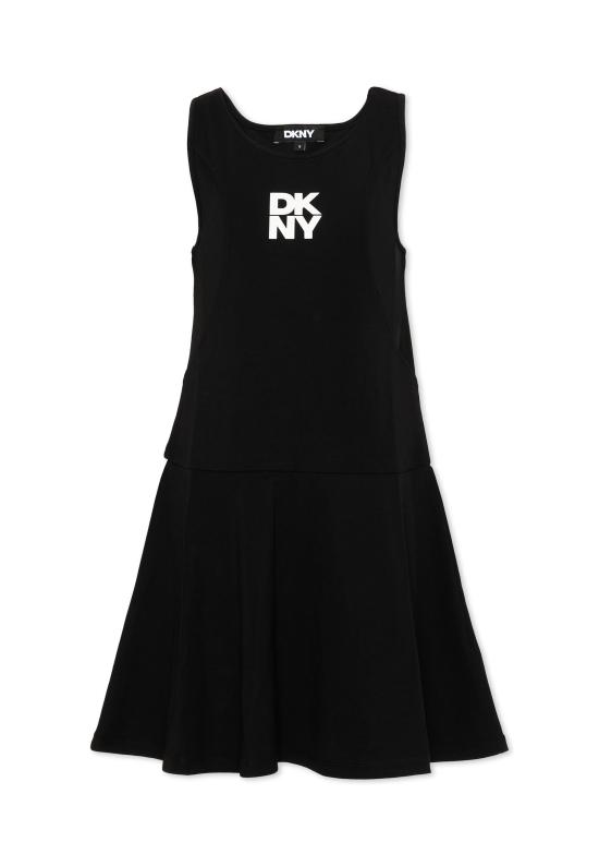 26SS [키즈] 디케이엔와이 원피스 D62601 09B BLACK