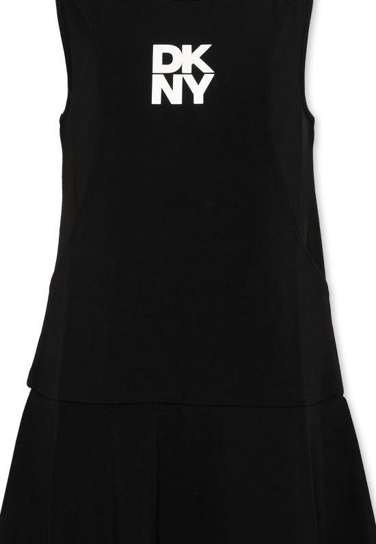 26SS [키즈] 디케이엔와이 원피스 D62601 09B BLACK - DKNY