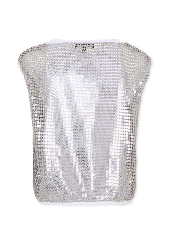 26SS [키즈] 디케이엔와이 탑 D62618 016 SILVER - DKNY