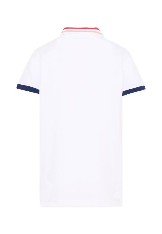 26SS [키즈] 트루사르디 폴로 셔츠 TBP26048PO WHITE - TRUSSARDI