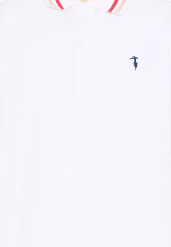 26SS [키즈] 트루사르디 폴로 셔츠 TBP26048PO WHITE - TRUSSARDI