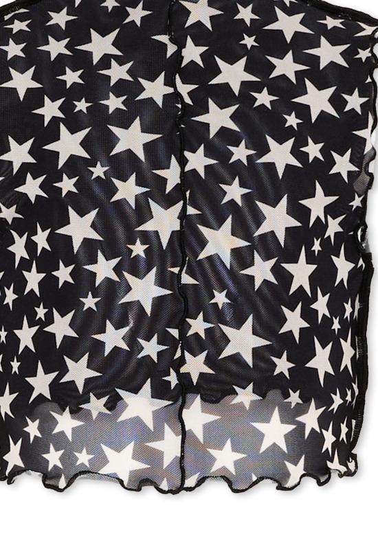 26SS [키즈] 스텔라 맥카트니 탑 TY8C52 Z3483 930AV BLACK - STELLA MCCARTNEY