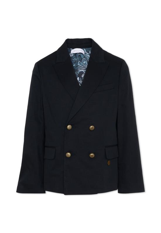 26SS [키즈] Roberto cavalli kids 자켓 CBP26100GC BLUE PEACOAT