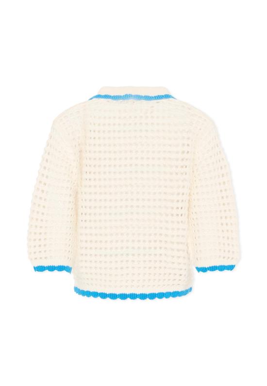 26SS [키즈] 스텔라 맥카트니 가디건 TY9A10 Z1876 101 IVORY - STELLA MCCARTNEY