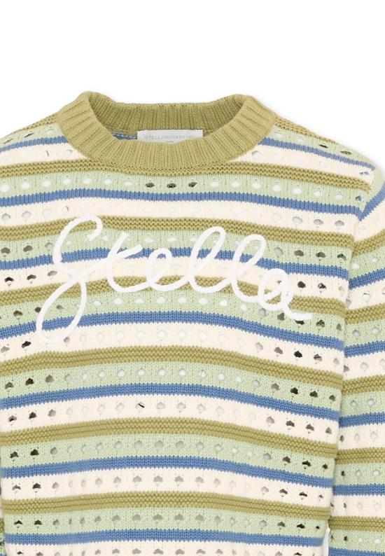 26SS [키즈] 스텔라 맥카트니 캐시미어 니트 TY9A40 Z1876 999 MULTICOLOR - STELLA MCCARTNEY