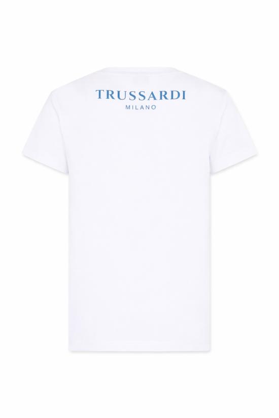 26SS [키즈] 트루사르디 티셔츠 TIP26093TS WHITE - TRUSSARDI