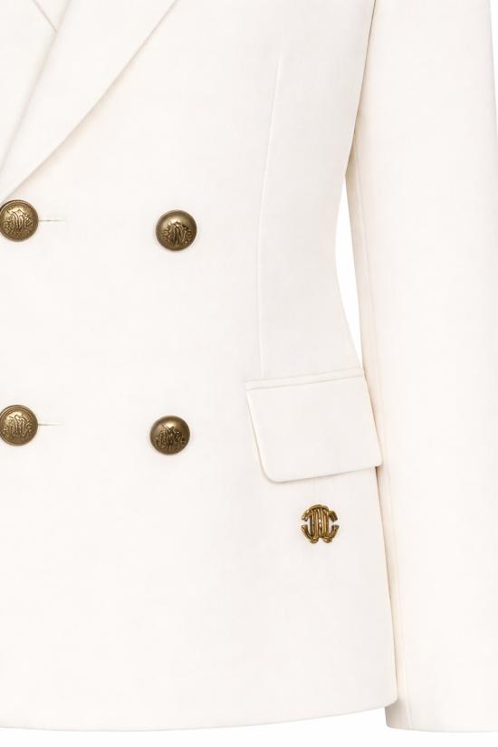 26SS [키즈] 로베르토 카발리 자켓 CBP26100GC WHITE - ROBERTO CAVALLI