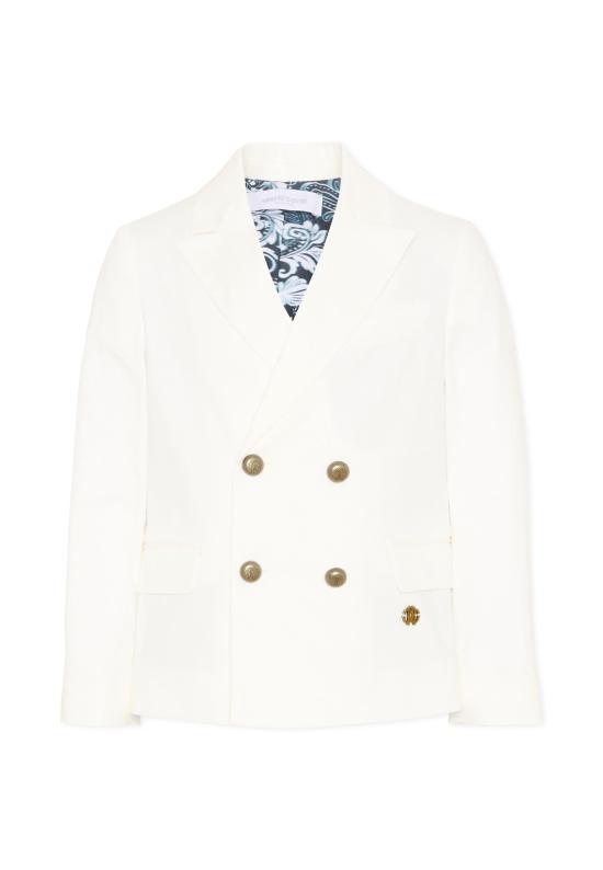 26SS [키즈] Roberto cavalli kids 자켓 CBP26100GC WHITE