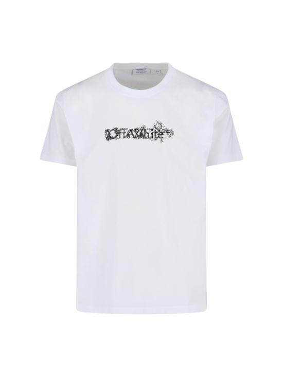 26SS 오프화이트 반팔 티셔츠 44MAA027S26J007100 WHITE White