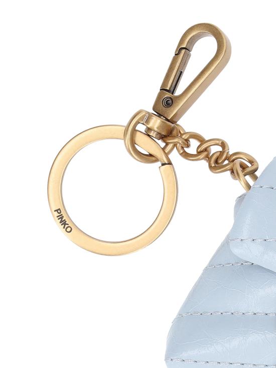 26SS 핑코 지갑 105869 A37O E37Q Blue - PINKO