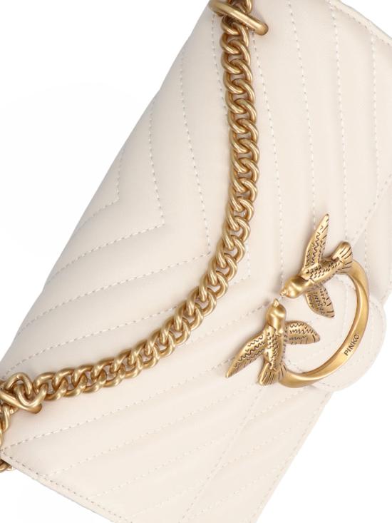 26SS 핑코 토트백 100074 A0GK Z14Q White - PINKO