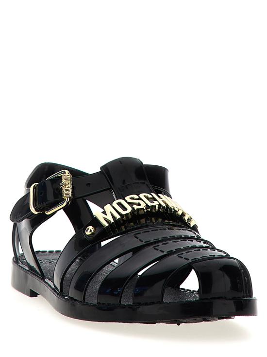 26SS 모스키노 샌들 MB16501G0OG20000 Black - MOSCHINO