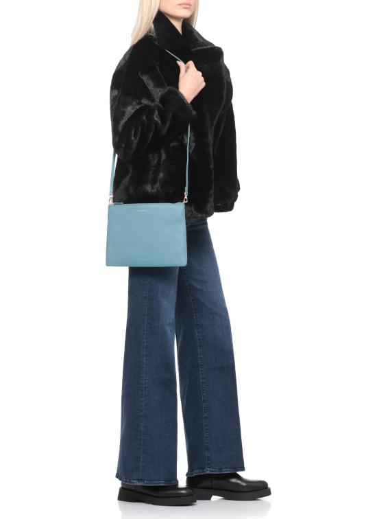 25FW 코치넬리 클러치/파우치 E5MMA55F401 BEST CROSSBODYB89 Light Blue - COCCINELLE