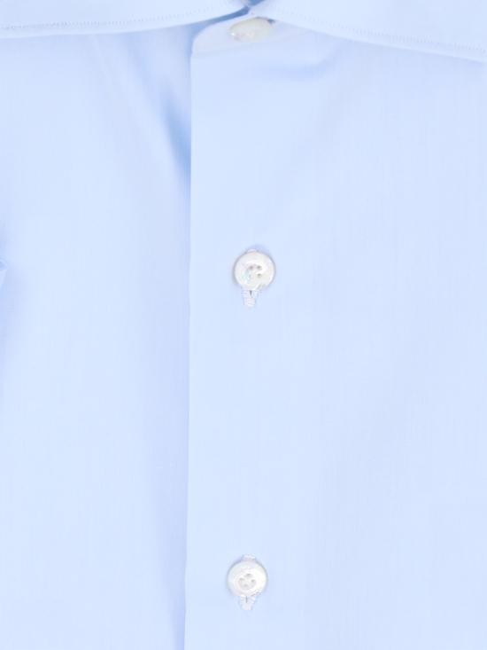 26SS 피나모레 셔츠 C0608 MILANO ZANTE 02 Blue - FINAMORE