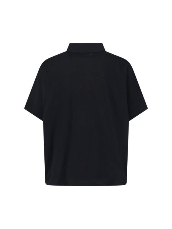 26SS 발렌시아가 로렐 클래식 레귤러 폴로 828531 TTVT8 1000 Black - BALENCIAGA