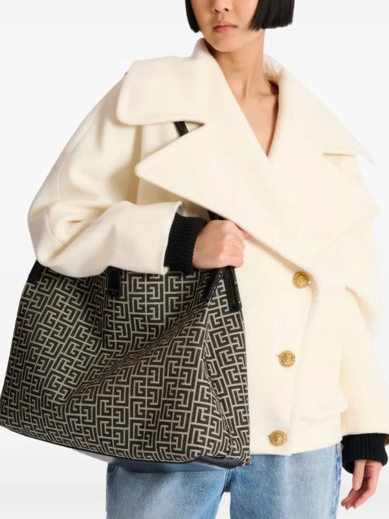 26SS 발망 토트백 GN1FF034TJMB GFE Black - BALMAIN