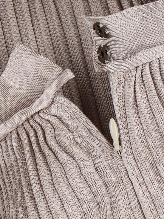 26SS 조르지오 아르마니 미디 스커트 GW003196 AF24199 U6154 Grey - GIORGIO ARMANI