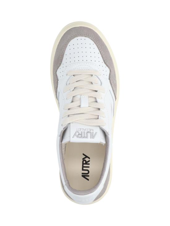 26SS 오트리 메달리스트 로우 스니커즈 AULW FT01 White - AUTRY