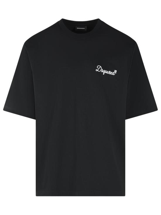 26SS 디스퀘어드2 폴로 티셔츠 S74GD1525 D20106900 Black