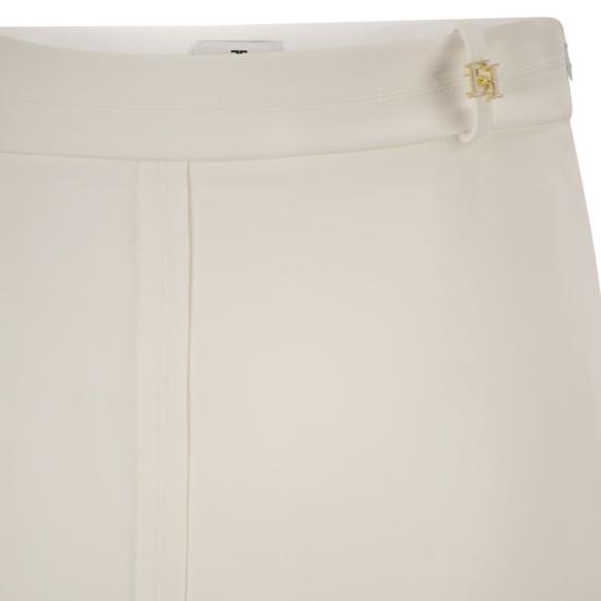 26SS 엘리자베타프랜치 스커트 GO15761E2 IVORY - ELISABETTA FRANCHI