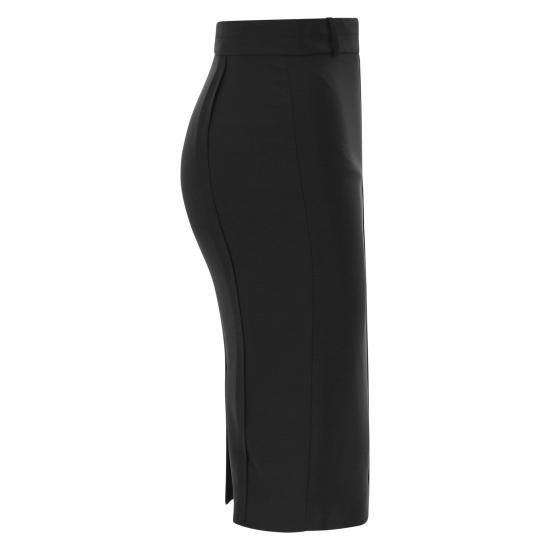 26SS 엘리자베타프랜치 스커트 GO15761E2 BLACK - ELISABETTA FRANCHI