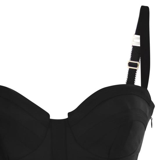 26SS 엘리자베타프랜치 미디 원피스 AB91861E2 BLACK - ELISABETTA FRANCHI