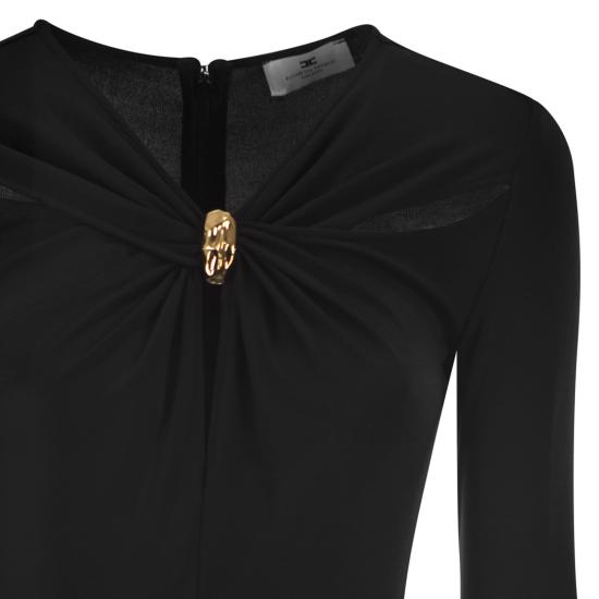 26SS 엘리자베타프랜치 미디 원피스 AB88561E2 BLACK - ELISABETTA FRANCHI