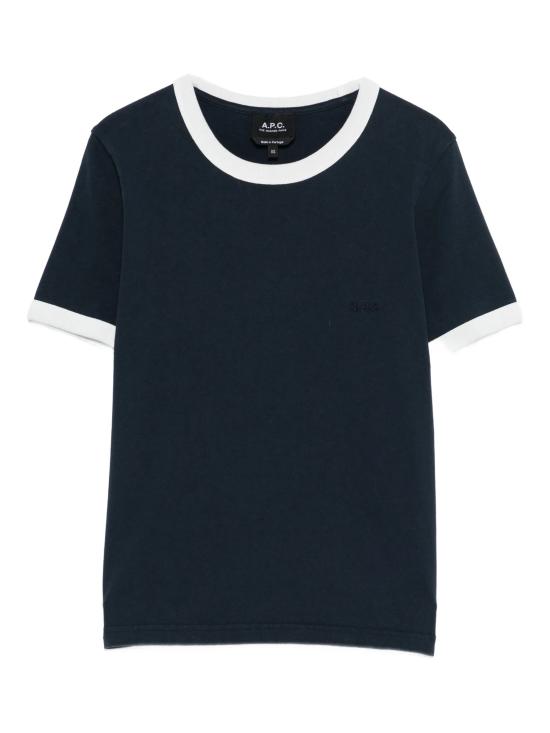 26SS 아페쎄 반팔 티셔츠 COHBQF26550IAK DARK NAVY DOM