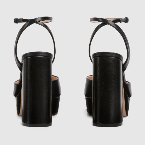  구찌 샌들 795224C9D00 1000 BLACK - GUCCI