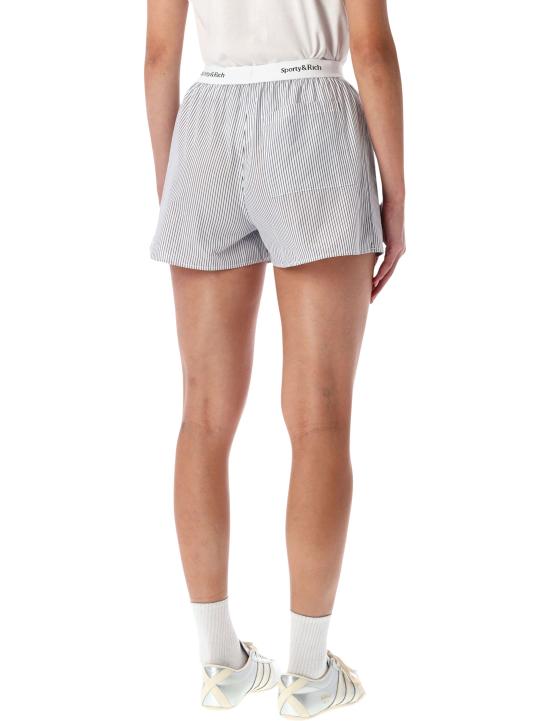 25FW 스포티앤리치 스트레이트 팬츠 SH004623631ST09 3918 NAVY STRIPED - SPORTY & RICH