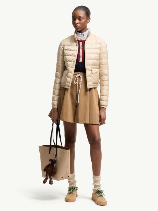 26SS 몽클레어 랜스 쇼트 다운 자켓 L10931A1010053048201 BEIGE - MONCLER