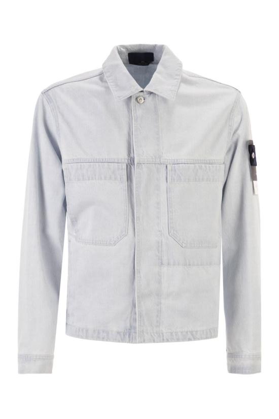 26SS 스톤 아일랜드 데님 코치 자켓 L1S144100006S00J9VJ203 CLEAR BLUE
