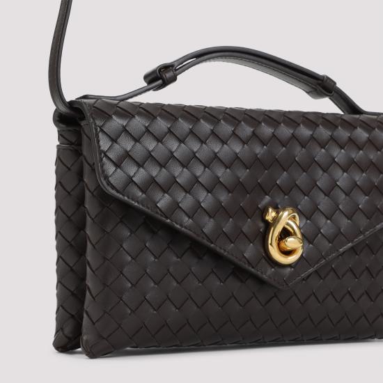 26SS 보테가베네타 노트 락 크로스바디백 817191V08Z02190 BROWN - BOTTEGA VENETA