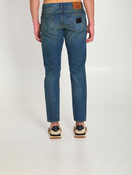 26SS 돌체앤가바나 스트레이트 팬츠 GYJCCDG8OL5 S9001 LIGHT BLUE - DOLCE & GABBANA