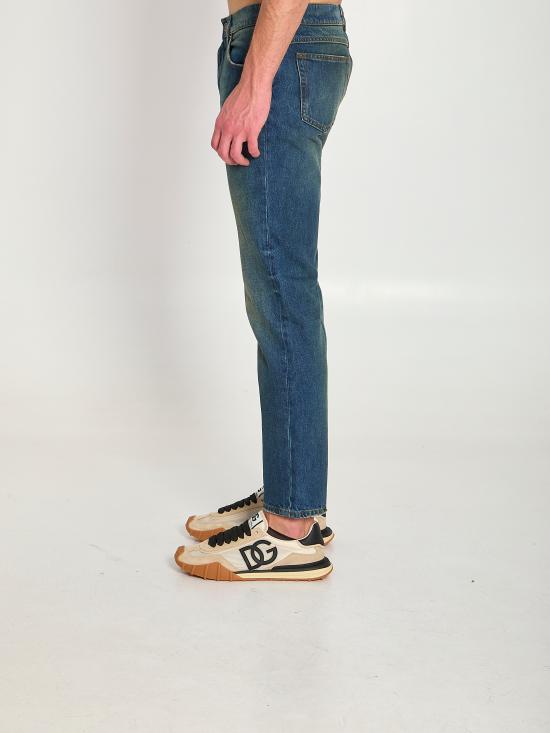 26SS 돌체앤가바나 스트레이트 팬츠 GYJCCDG8OL5 S9001 LIGHT BLUE - DOLCE & GABBANA