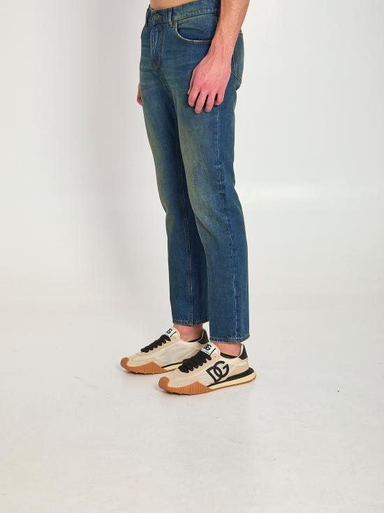 26SS 돌체앤가바나 스트레이트 팬츠 GYJCCDG8OL5 S9001 LIGHT BLUE - DOLCE & GABBANA