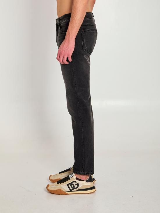 26SS 돌체앤가바나 스트레이트 팬츠 GYJCCDG8OM9 S9001 GREY - DOLCE & GABBANA