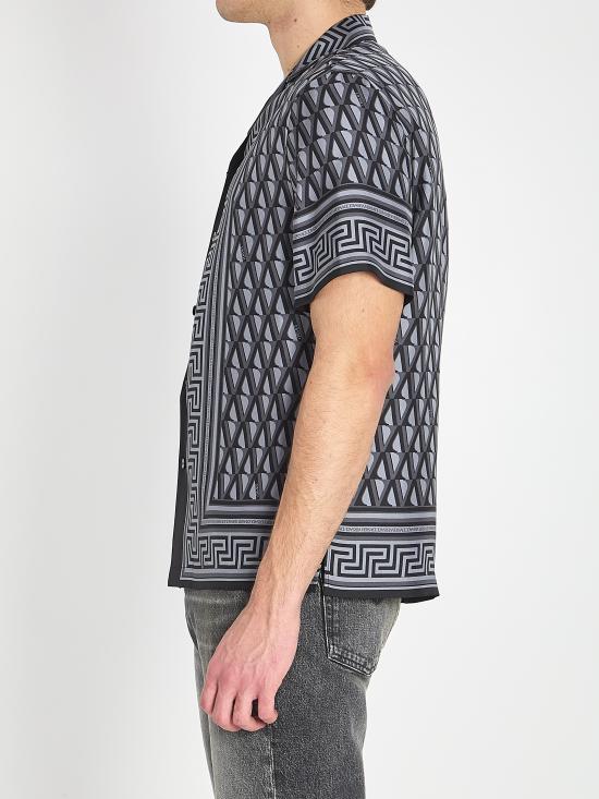 26SS 베르사체 긴팔 셔츠 10227401A16785 5E720 GREY - VERSACE