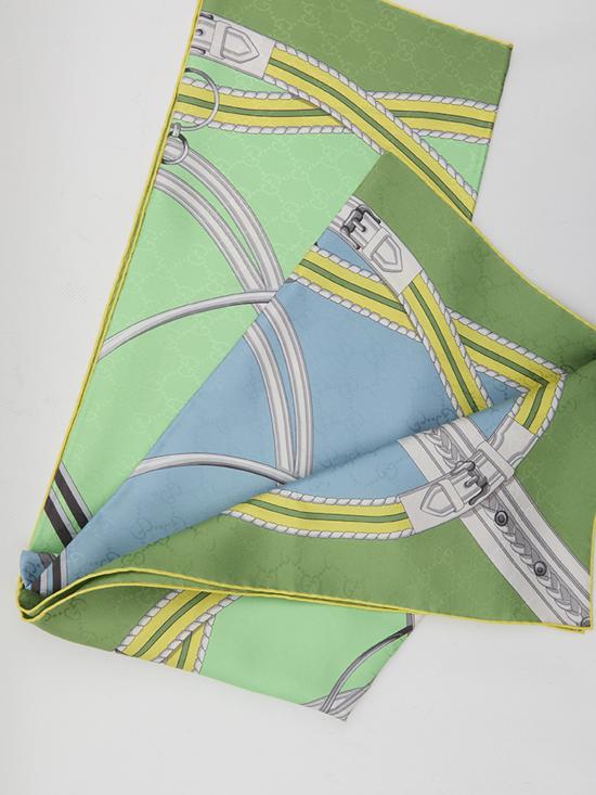 26SS 구찌 머플러/스카프 7671303G009 3575 GREEN - GUCCI
