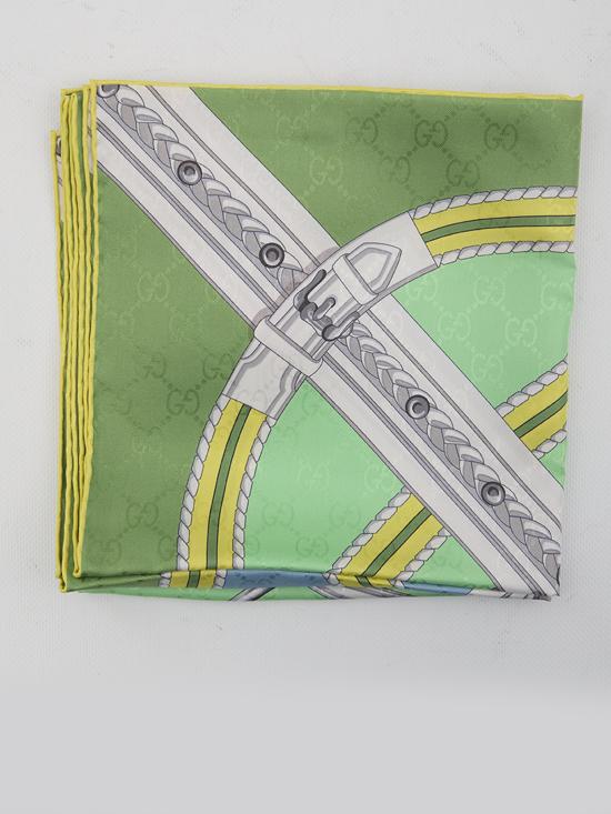 26SS 구찌 머플러/스카프 7671303G009 3575 GREEN